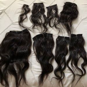 18in Dark Brown Hair Bundle